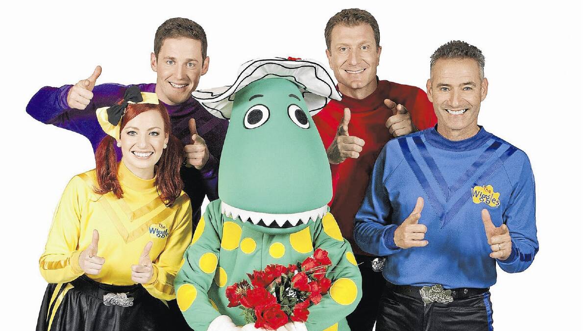 The Wiggles will be performing in Wagga today and tomorrow as part of their nationwide Taking Off tour.
