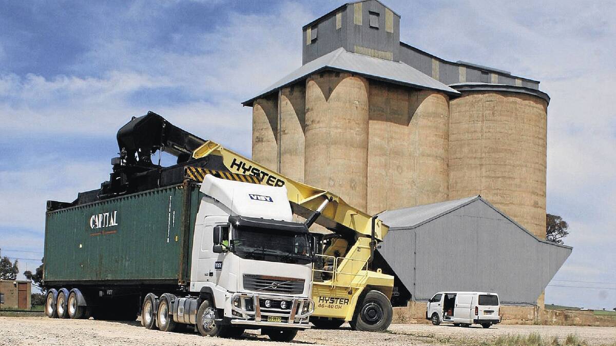 ROOM TO MOVE: Up to 20 jobs will be created as Qube Logistics turns the Harefield grain silo into a transport hub. Picture: Declan Rurenga
