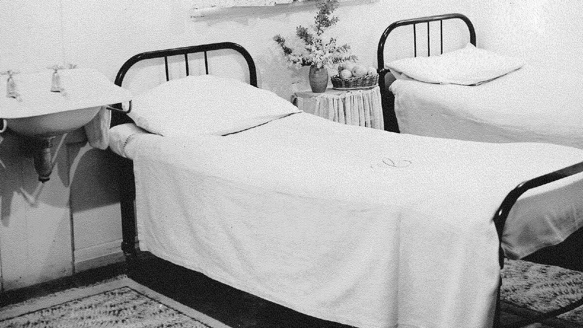 Bedrooms in the womens' quarters. Picture: Regional Archives