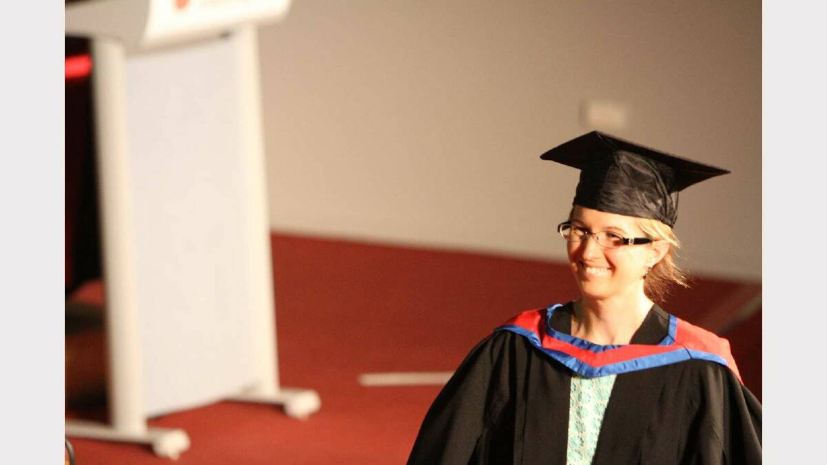 Graduating from Charles Sturt University with a Bachelor of Business Studies is Skye Finlay. Picture: Daisy Huntly