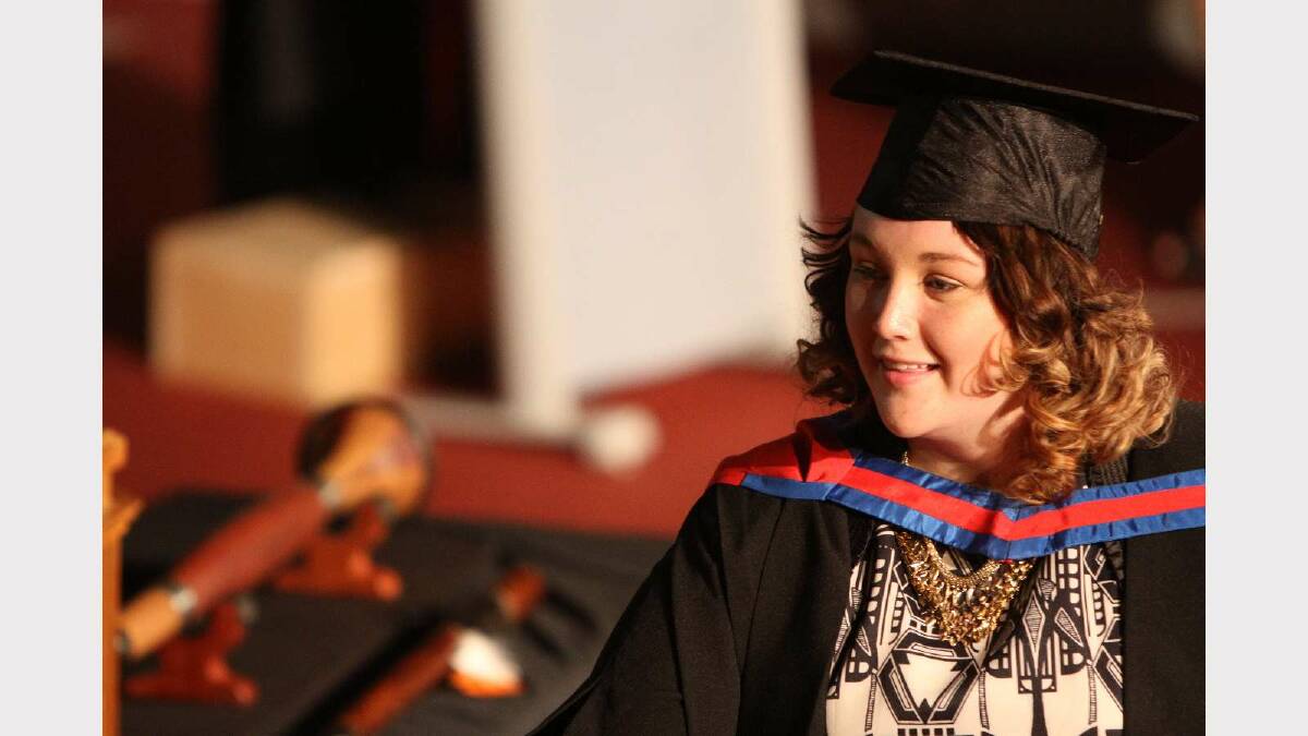 Graduating from Charles Sturt University with a Bachelor of Business (Management) is Emily Tipping. Picture: Daisy Huntly