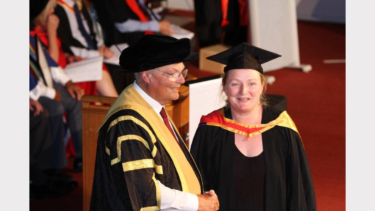 Graduating from Charles Sturt University with a Postgraduate Diploma of Midwifery is Kate Eastman. Picture: Daisy Huntly