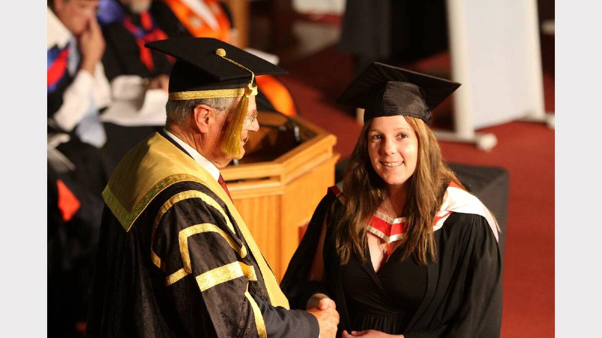 Graduating from Charles Sturt University with a Bachelor of Arts (Television Production) is Alison Beahan. Picture: Daisy Huntly
