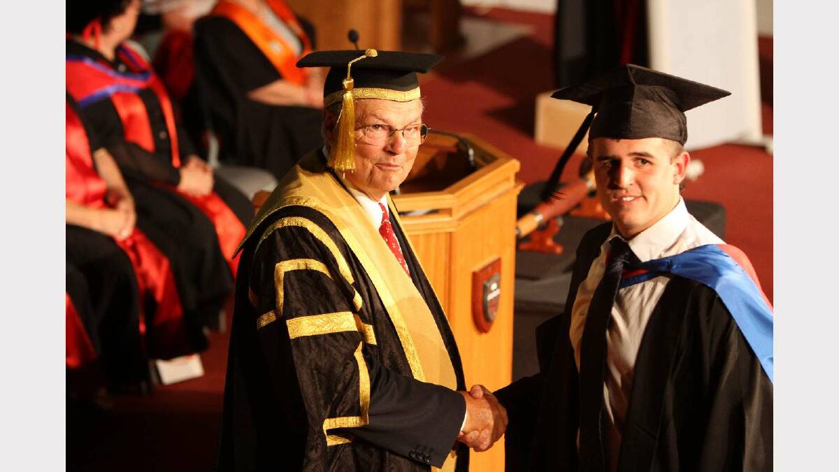 Graduating from Charles Sturt University with a Bachelor of Business (Management) is Hamish Abbey. Picture: Daisy Huntly