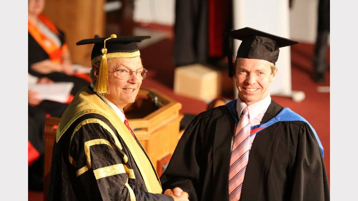 Graduating from Charles Sturt University with a Bachelor of Business (Accounting) is Michael Smyth. Picture: Daisy Huntly