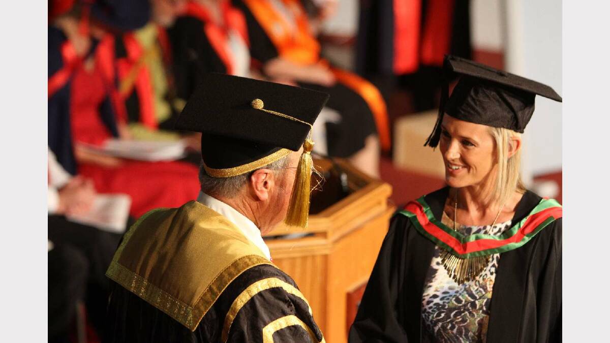 Graduating from Charles Sturt University with a Bachelor of Teaching (Birth to 5 years) is Sheree Mason. Picture: Daisy Huntly