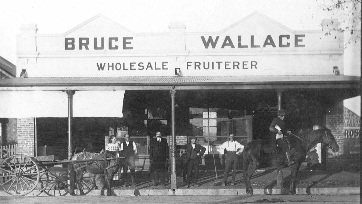 The Wallace Fruiterer in 1921. Picture: Wagga and District Historical Society