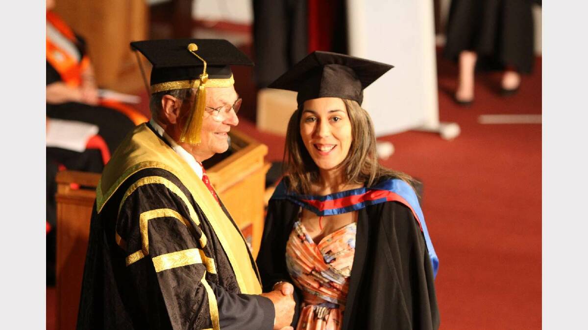 Graduating from Charles Sturt University with a Bachelor of Business (Accounting) is Kobi Pearce. Picture: Daisy Huntly