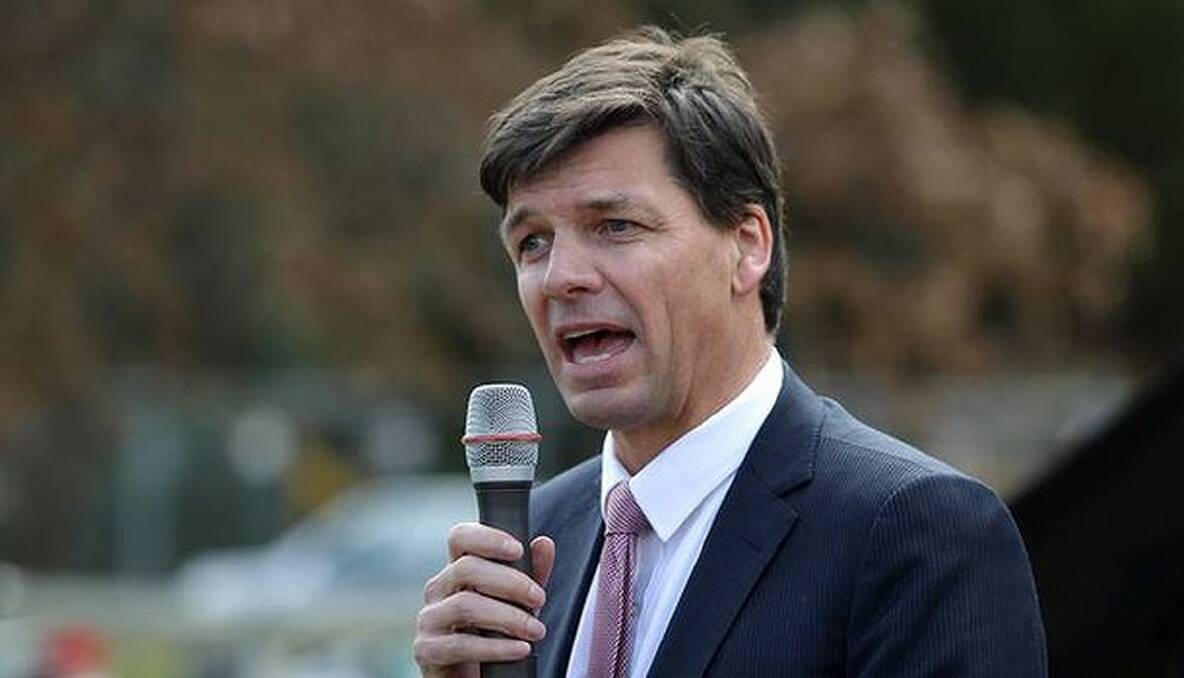 Angus Taylor has been elected the Member for Hume. Picture: Goulburn Post