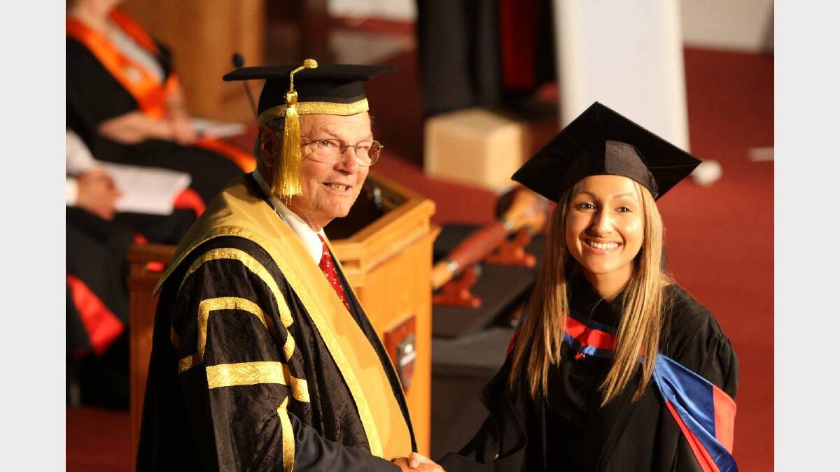 Graduating from Charles Sturt University with a Bachelor of Business (Accounting) is Katrina Sergi. Picture: Daisy Huntly