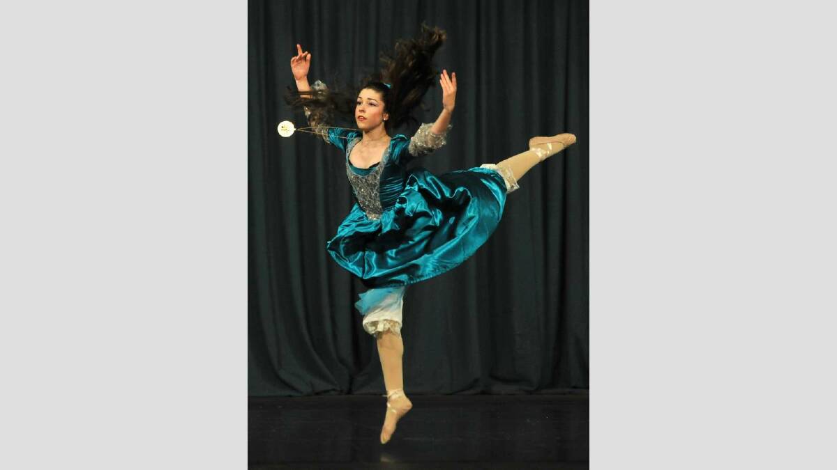 Classical ballet championship 13 and 14 years... Lisa Turner from Old Junee. Picture: Les Smith