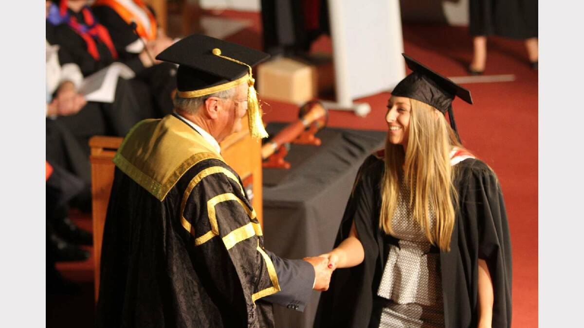  Graduating from Charles Sturt University with a Bachelor of Arts (Jewellery) is Kellie Nunn. Picture: Daisy Huntly