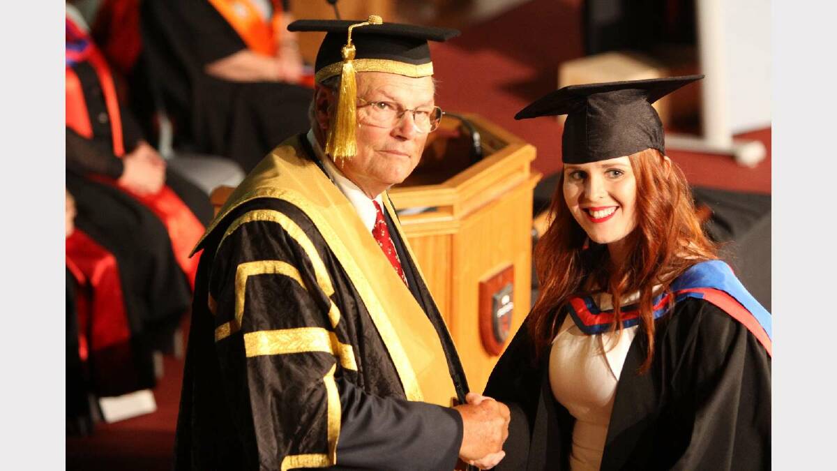 Graduating from Charles Sturt University with a Bachelor of Business (Management) is Emily Parr. Picture: Daisy Huntly