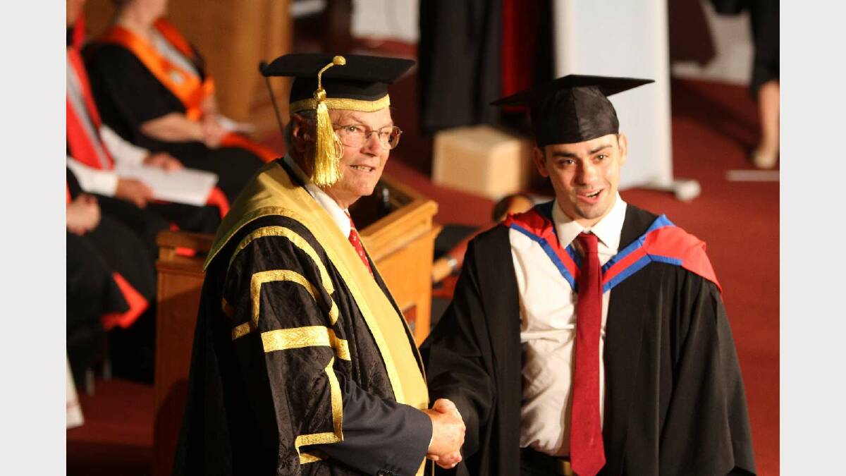 Graduating from Charles Sturt University with a Bachelor of Business (Accounting) is Kyle Galea. Picture: Daisy Huntly