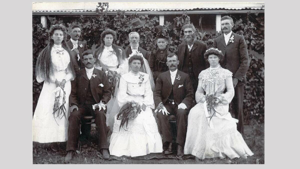 The Kohlhagen and Koth wedding. Picture: Wagga and District Historical Society