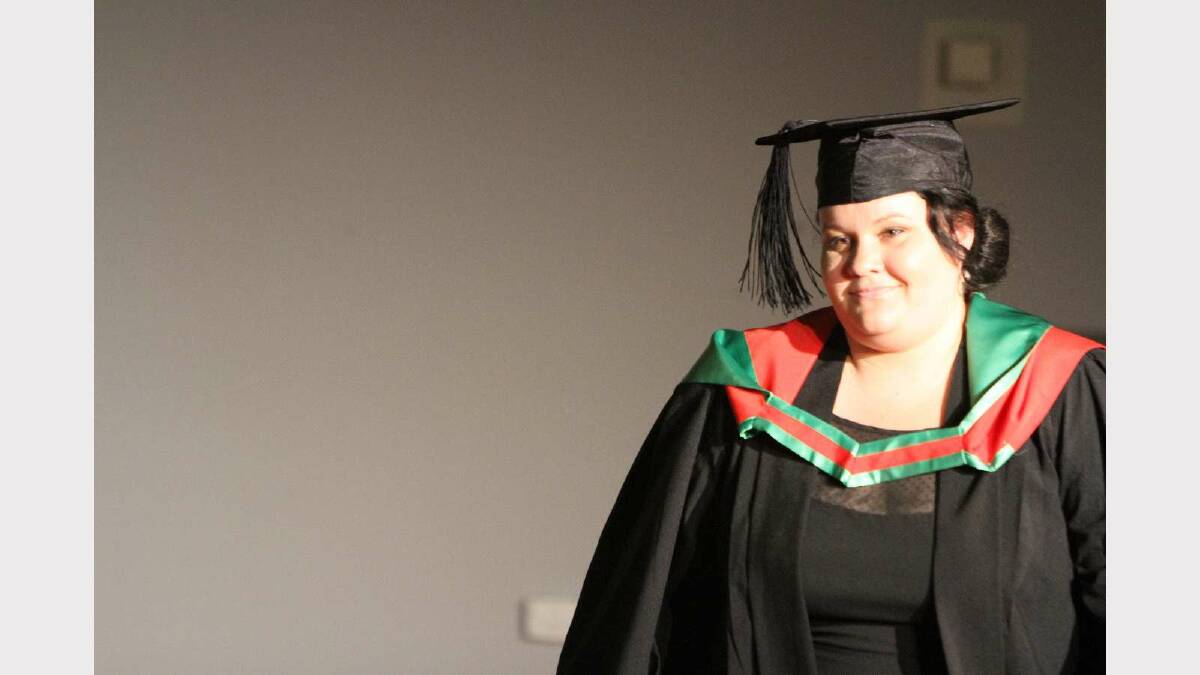 Graduating from Charles Sturt University with a Bachelor of Education (Primary) is Sophie Burley. Picture: Daisy Huntly