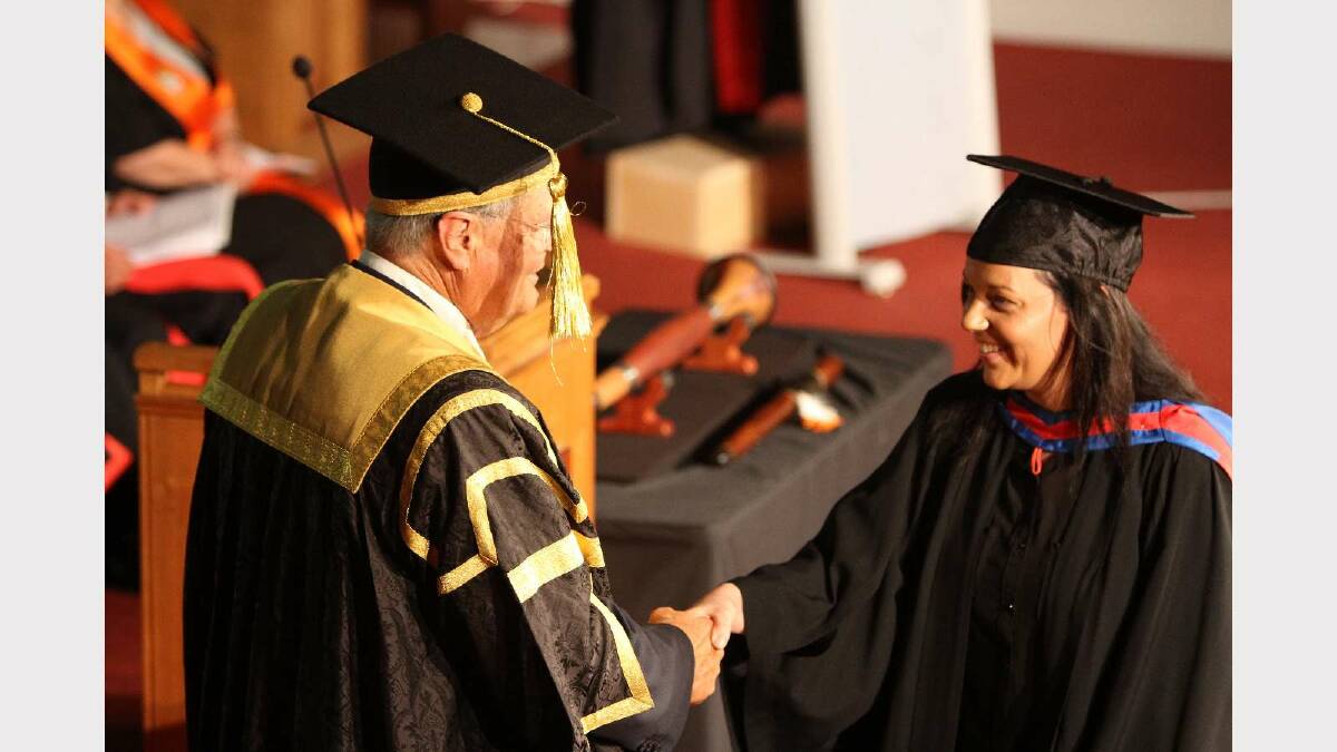 Graduating from Charles Sturt University with a Bachelor of Business (Accounting) is Tracey Craig. Picture: Daisy Huntly