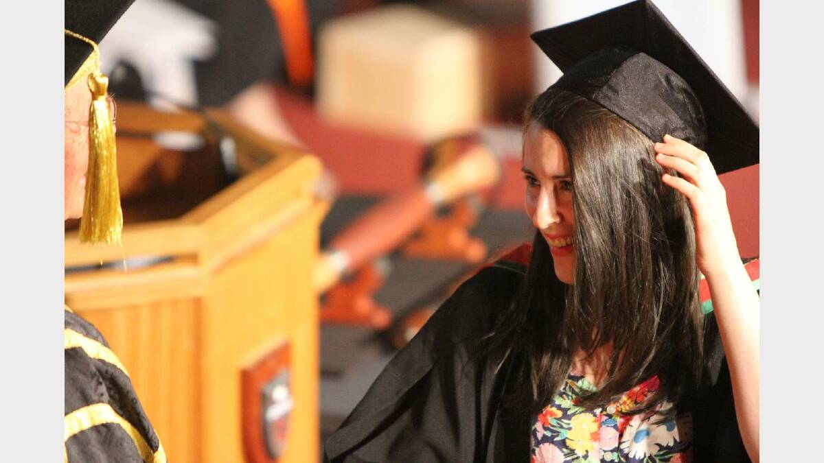 Graduating from Charles Sturt University with a Bachelor of Education (Primary) is Trudi Nordblom. Picture: Daisy Huntly