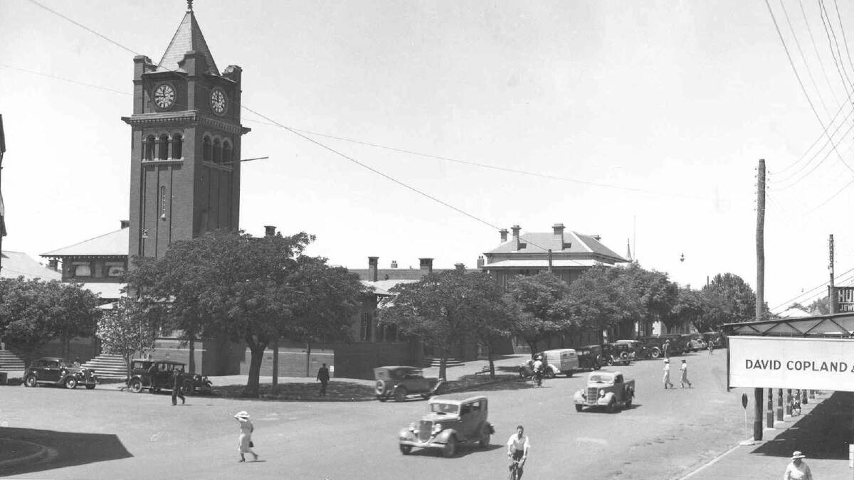 Wagga Courthouse, circa 1940. Picture: Wagga and District Historical Society