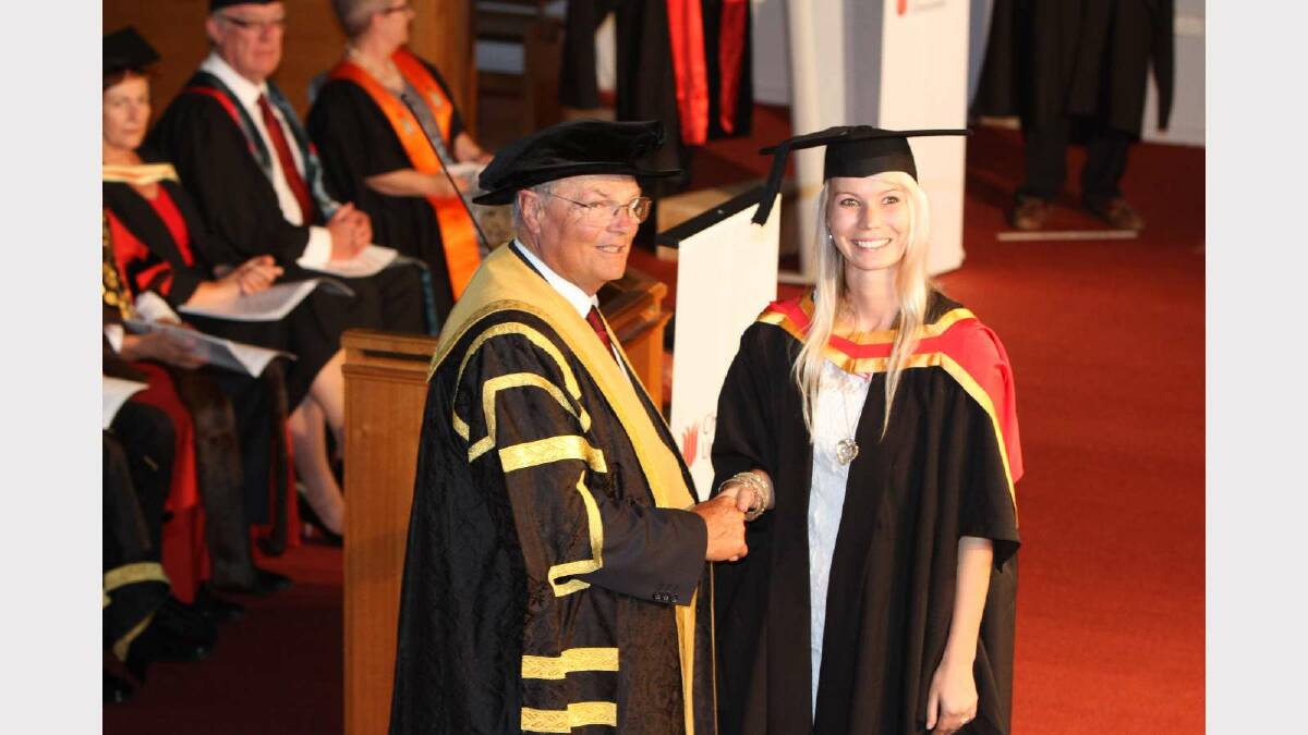 Graduating from Charles Sturt University with a Master of GIS and Remote Sensing is Tamara-Jayde Ellyatt. Picture: Daisy Huntly