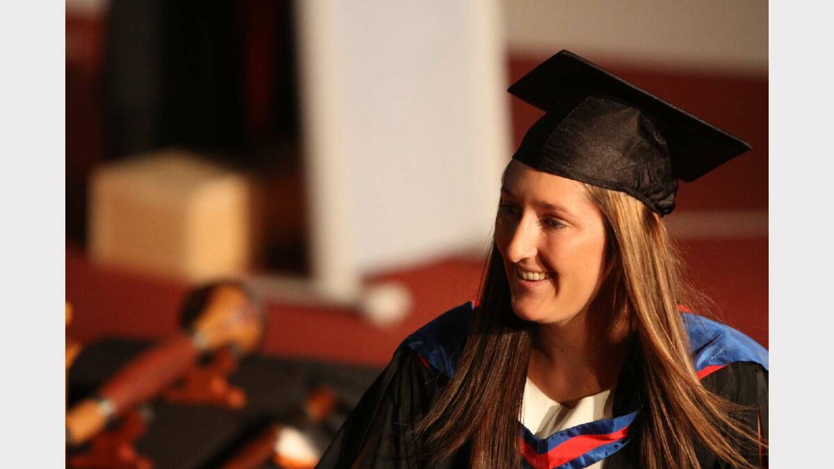 Graduating from Charles Sturt University with a Bachelor of Business (Human Resource Management) is Anthea Driscoll. Picture: Daisy Huntly