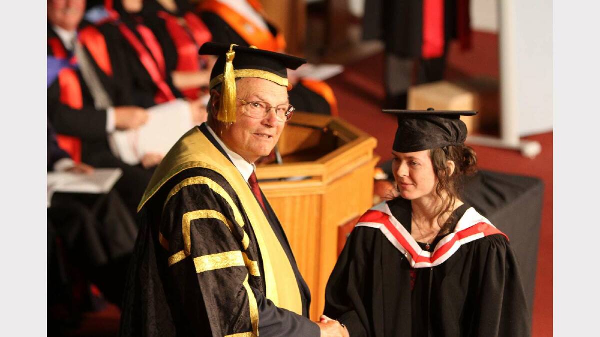 Graduating from Charles Sturt University is Lauren McKay. Picture: Daisy Huntly