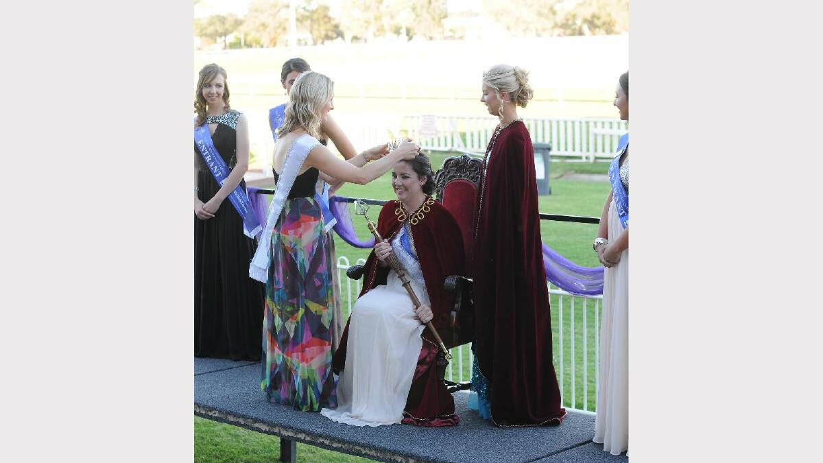 Miss Wagga 2014 crowning ceremony. Jane Morton is crowned Miss Wagga 2014. Picture: Jacinta Coyne