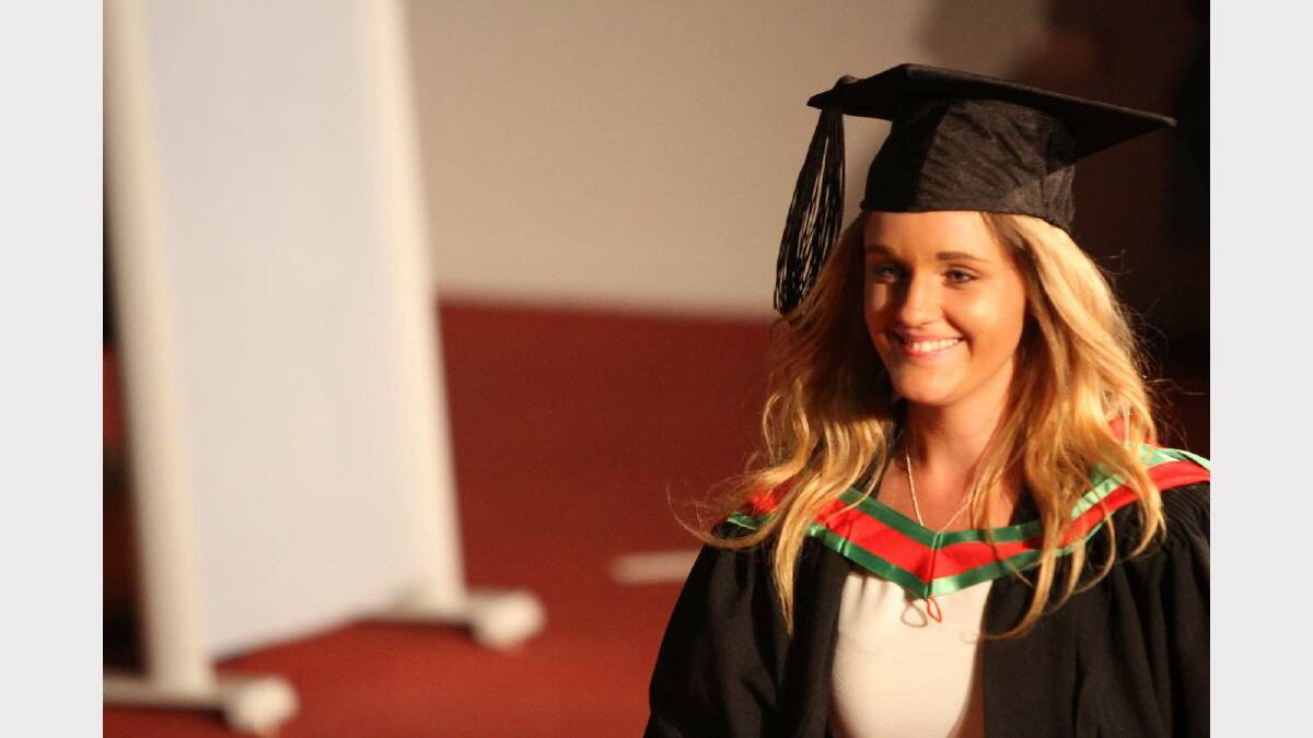 Graduating from Charles Sturt University with a Bachelor of Education (Primary) is Emma Reneker. Picture: Daisy Huntly