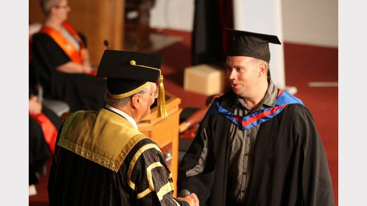 Graduating from Charles Sturt University with a Bachelor of Business (Management) is Benjamin Gee. Picture: Daisy Huntly
