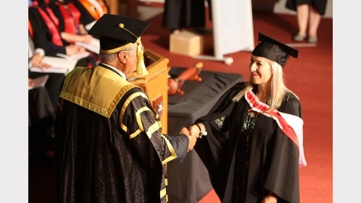 Graduating from Charles Sturt University with a Bachelor of Social Science (Social Welfare) is Lilly Madden. Picture: Daisy Huntly