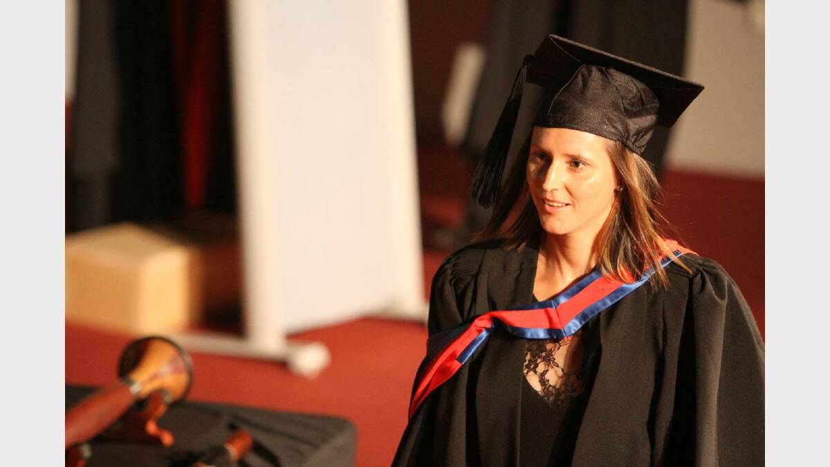 Graduating from Charles Sturt University with a Bachelor of Business (Business Management) is Laura Cajar. Picture: Daisy Huntly