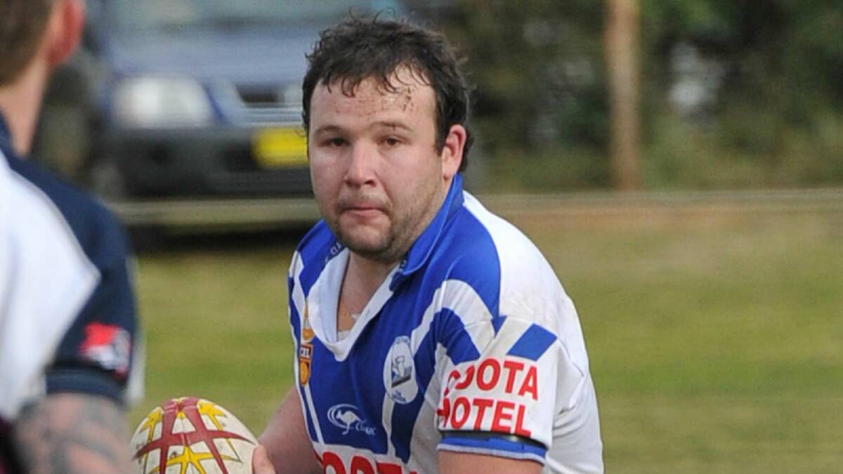 Former coach Grant Boyd will make his comeback for Cootamundra this Group Nine season. Boyd has been targeted by coach Mark Elia as one of the key leadersfor young Bulldogs players. Picture: Michael Frogley