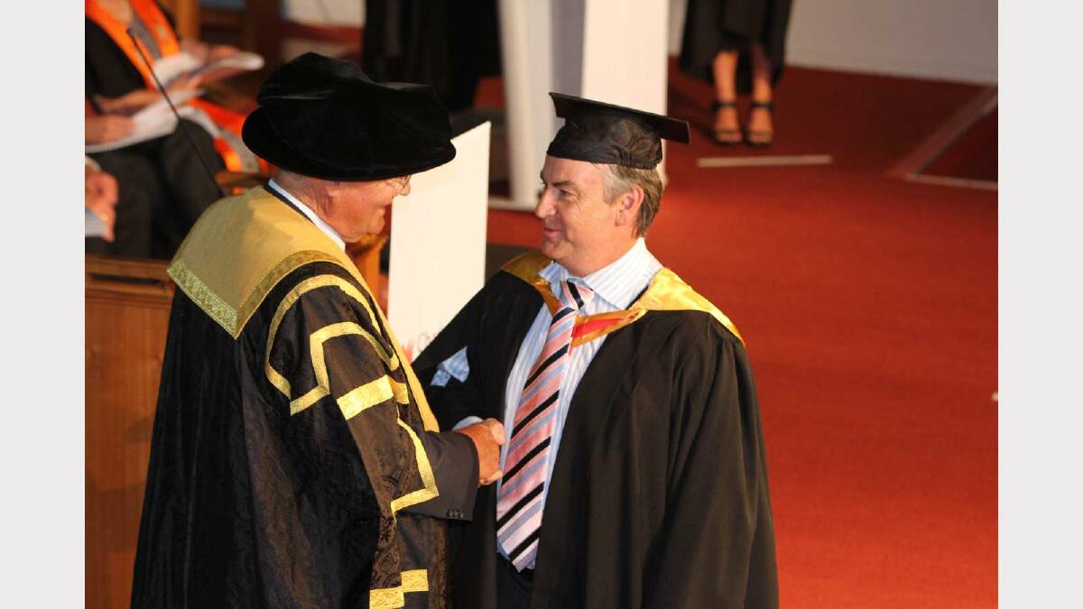 Graduating from Charles Sturt University with a Bachelor of Medical Radiation Science (Medical Imaging) with distinction is Mark Murray. Picture: Daisy Huntly