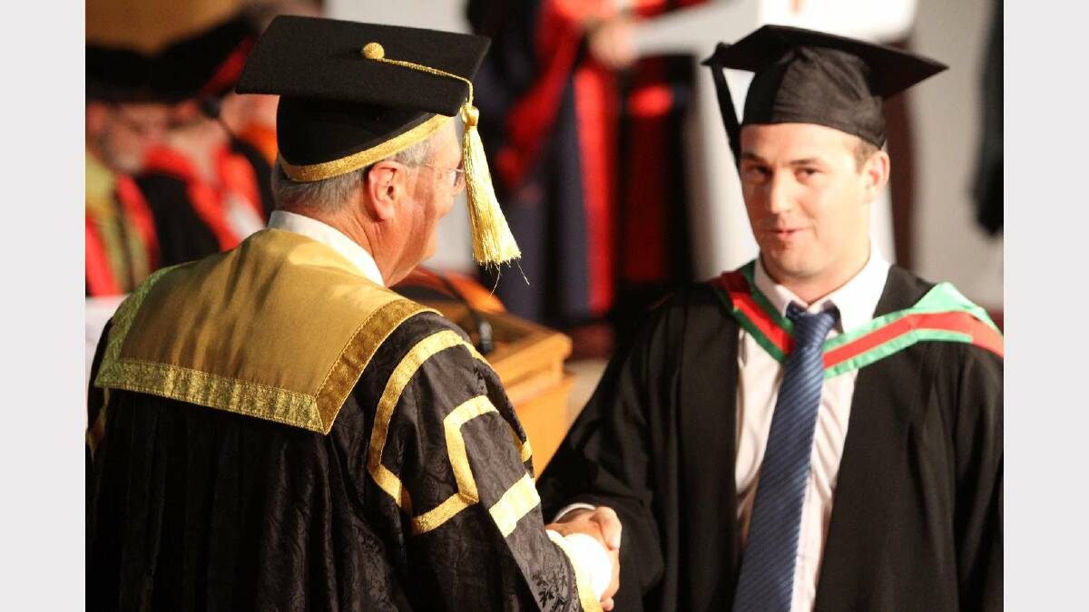 Graduating from Charles Sturt University with a Bachelor of Education (Primary) is Jesse Kent. Picture: Daisy Huntly