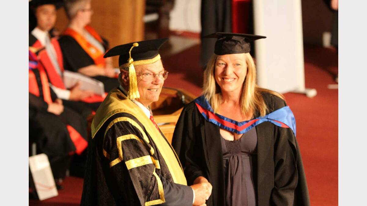 Graduating from Charles Sturt University with a Bachelor of Business (Accounting) is Fiona Matthews. Picture: Daisy Huntly