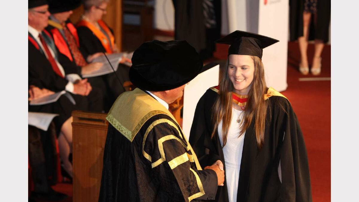 Graduating from Charles Sturt University with a Graduate Diploma of Medical Ultrasound is Gillian De Rooy. Picture: Daisy Huntly