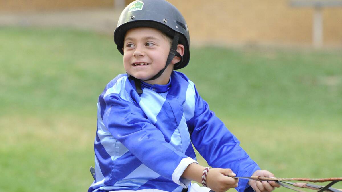 Junee Harness Racing: Oscar Perrot, 6. Picture: Les Smith