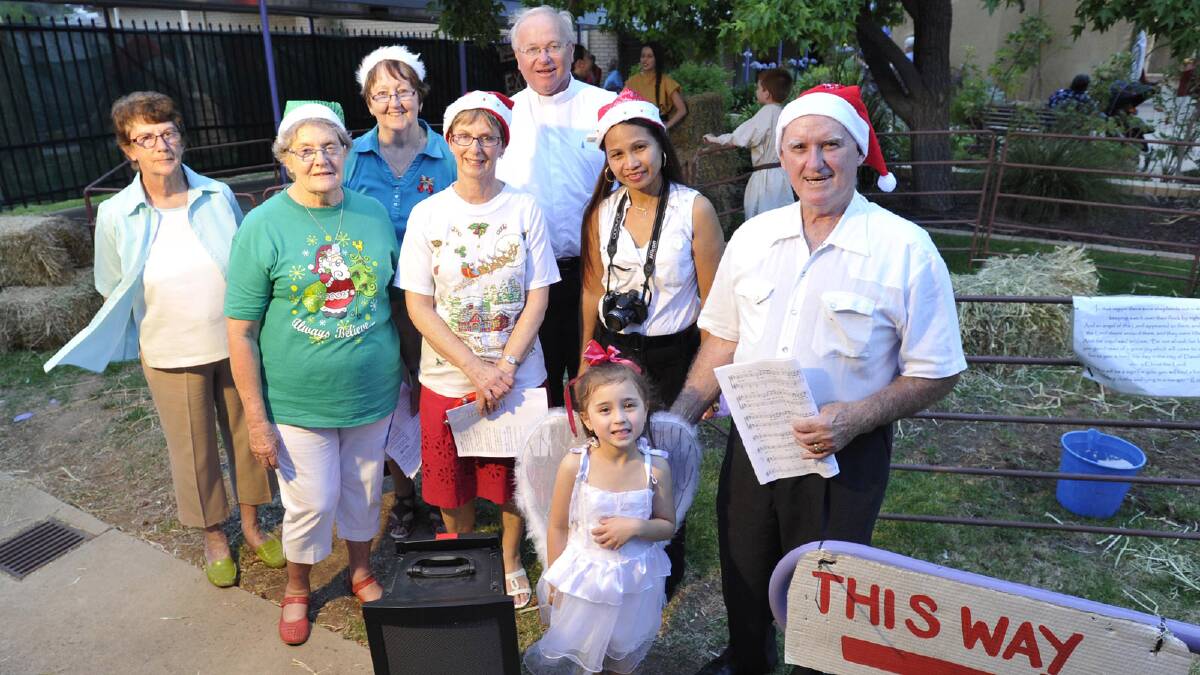 The choir from St Mary's West Wyalong performing at Come To Bethlehem. Picture: Les Smith