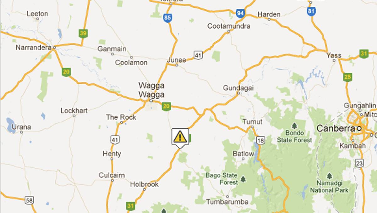 Hume Highway traffic affected after truck roll over