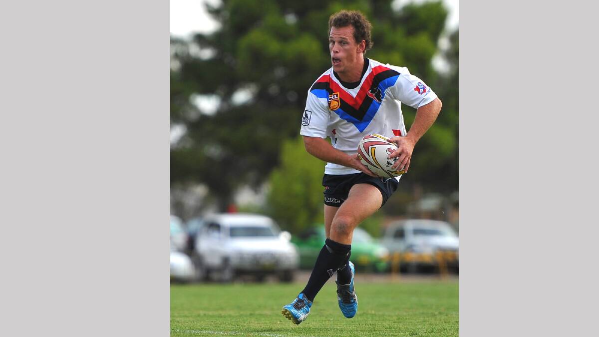 Scott Bowden in action for Southcity against Temora. Picture: Addison Hamilton