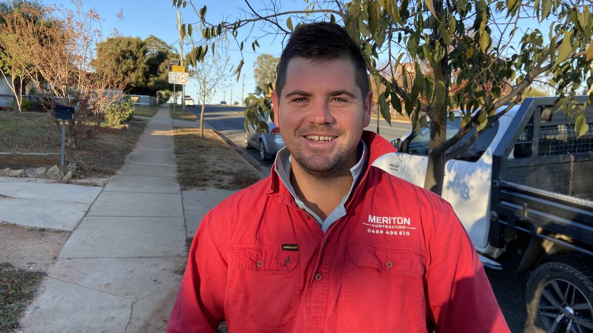 HOME SWEET HOME: Wagga builder Jesse Meriton sold his first home in Turvey Park for a 30 per cent profit this year. Picture: Penny Burfitt
