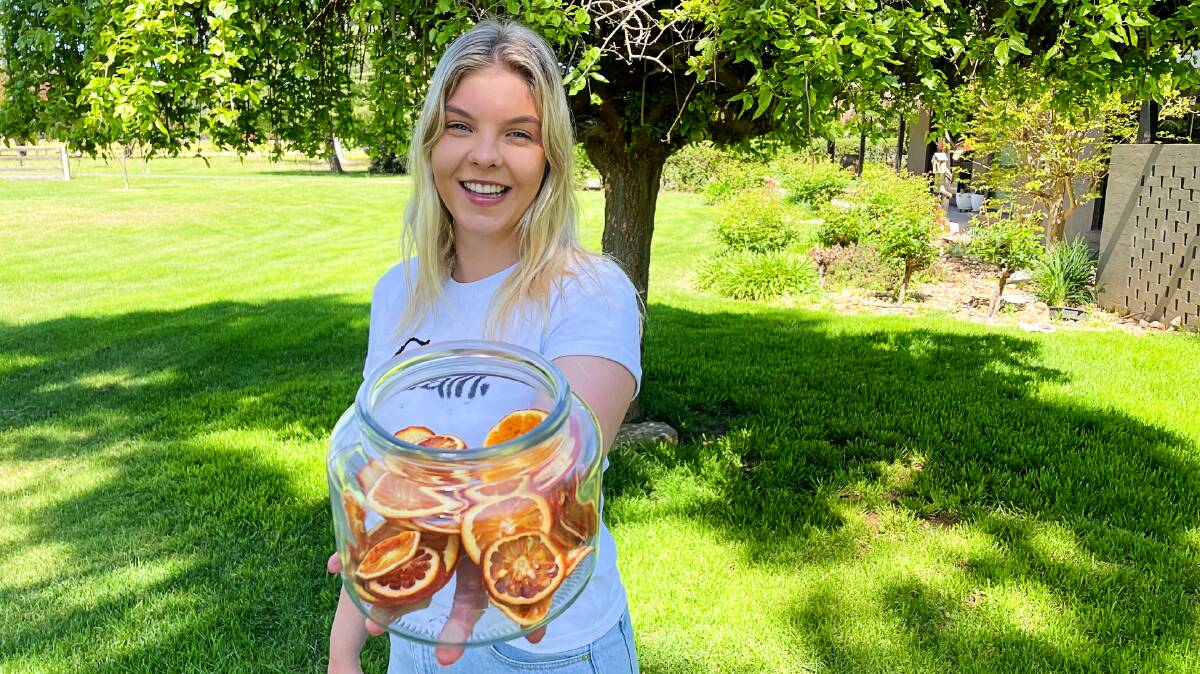 ORDERS UP: Wagga student Ainsley Damme was inspired by lockdown cocktails with her family to launch her first business. Picture: Penny Burfitt