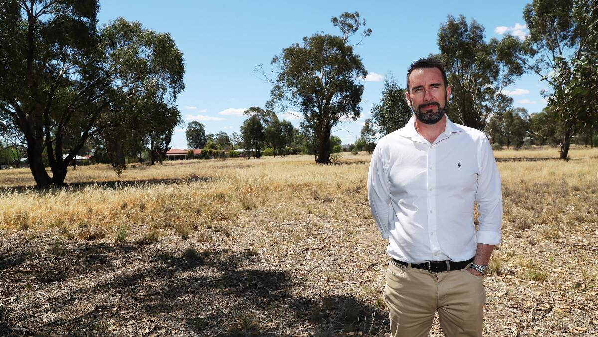 STICK TO THE STATUS QUO: Wagga Real Estate's Greg Chamberlain said current lending requirements should be maintained.