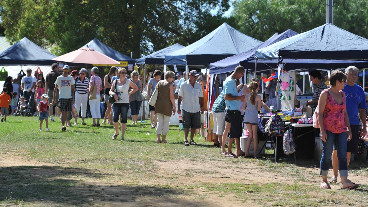The annual Mother's Day Market by the Lake is back after COVID. Picture: Supplied