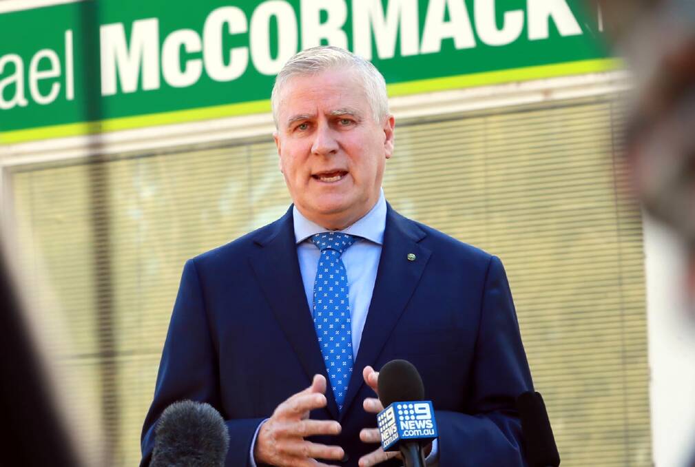 GOOD FOR WAGGA: MP Michael McCormack defends the two Wagga projects at the centre of the ICAC investigation, saying while the funding process is currently being investigated, there was a strong need for them. Picture: Les Smith