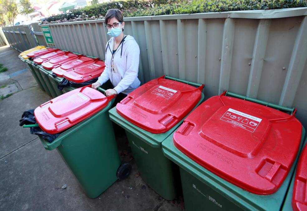 Edel Quinn's Bonnie Jackson-French hoped the shelter's annual bin fee might be waived by council as they face financial hardship due to the NSW lockdown. Picture: Les Smith