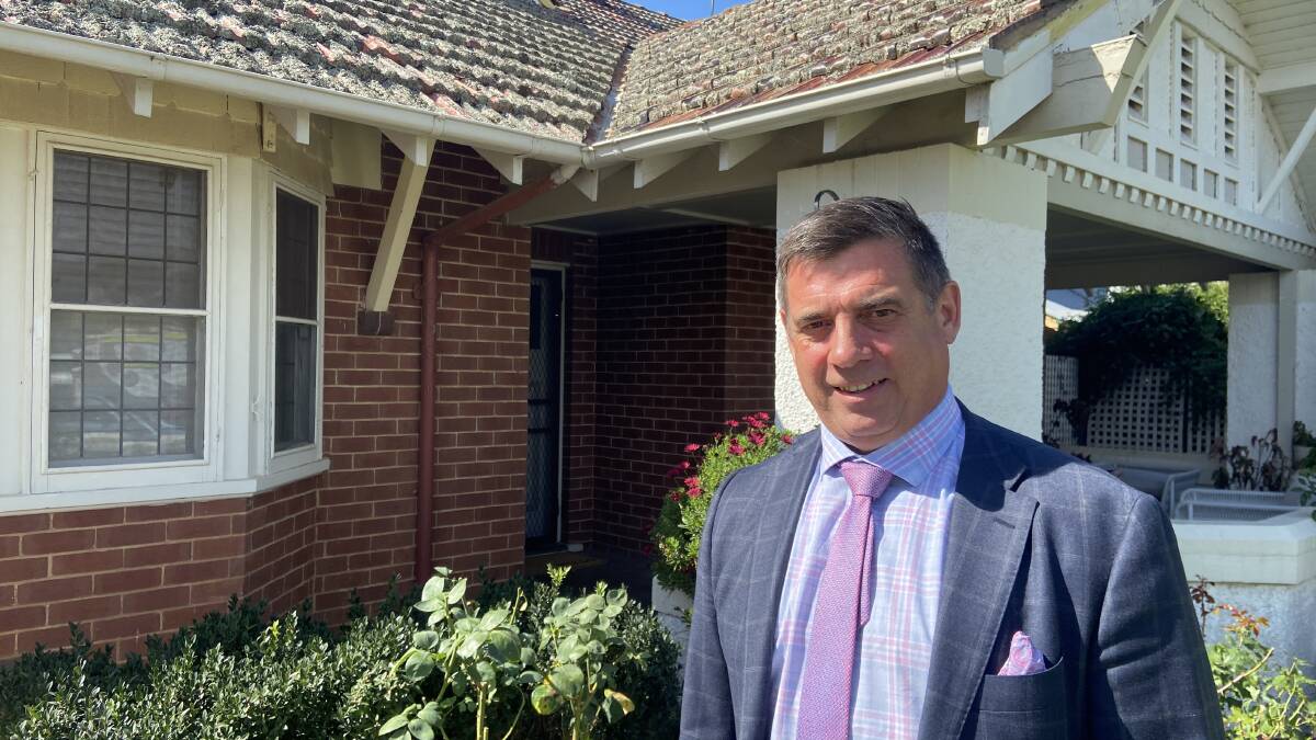 Fitzpatrick's Paul Gooden says this three-bedroom home on Dobbs Street, which fetched $640,000 in February and is likely worth more now, is a great example of values soaring in the city. Picture: Penny Burfitt