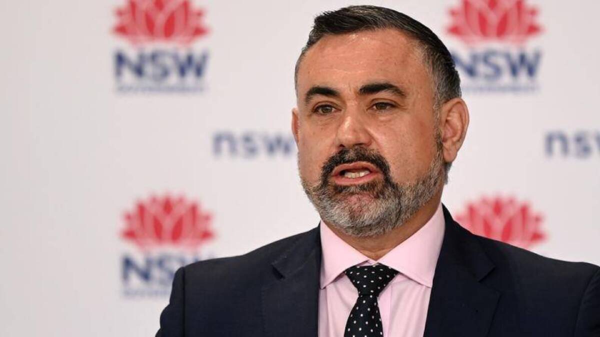 CONFIDENT: Deputy Premier John Barilaro said he is "confident" areas like the Riverina can reopen with little risk of Covid transmission. Picture: File