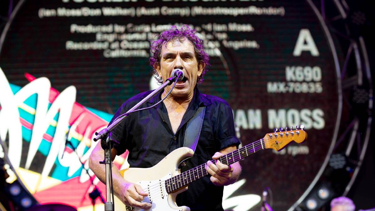 Aussie music legend Ian moss said he was particularly excited to visit Wagga. Picture: Nino Lo Guidice