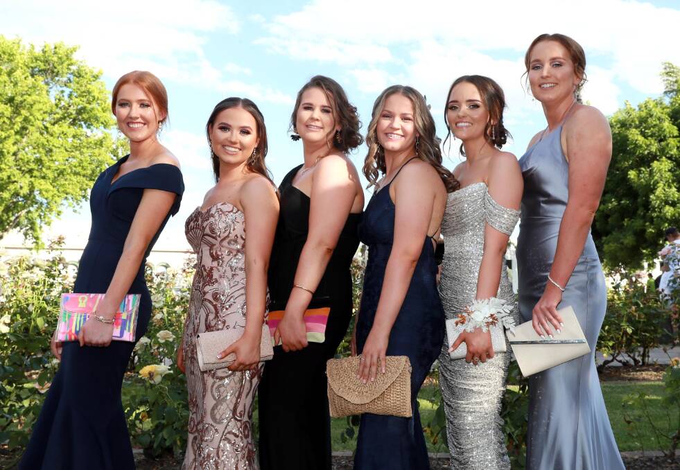 TRAC year 12 students pictured at their formal in 2019, with the class of 2021 still unsure if their big night will be able to go ahead. Picture: Les Smith